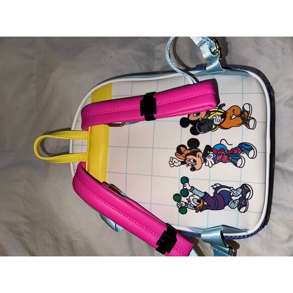 Disney's Mousercise Loungefly Backpack, GUC - Picture 5 of 6